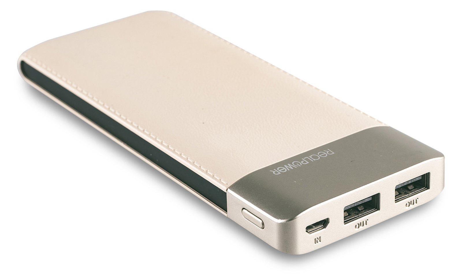 Ultron Realpower PB-8000 Fashion - Powerbank - 8000 mAh - 2 A - 2 Ausgabeanschlussstellen (USB)