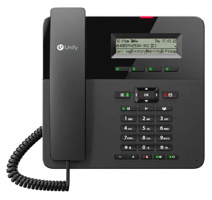 Unify OpenScape Desk Phone CP210 - VoIP-Telefon, Ansicht 2