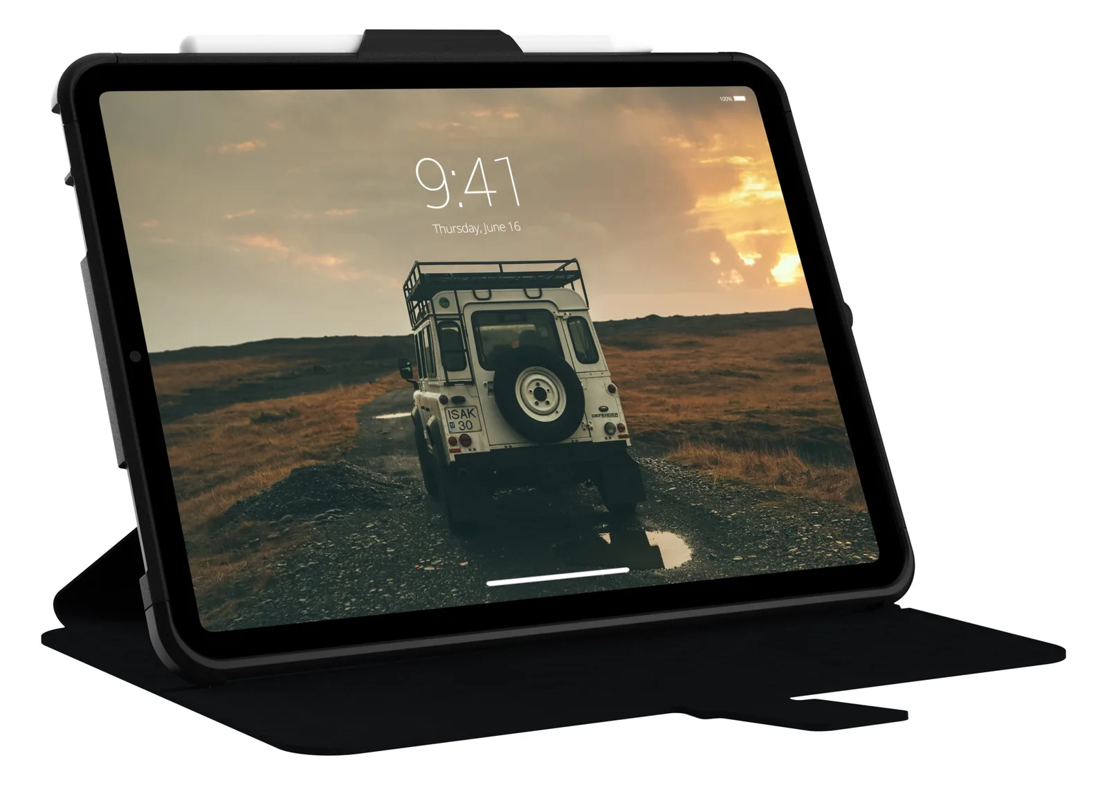 Urban Armor Gear UAG Rugged Case for iPad 10.9 (10th Gen, 2022) - Scout Folio Black - Bildschirmschutz für Tablet, Ansicht 3