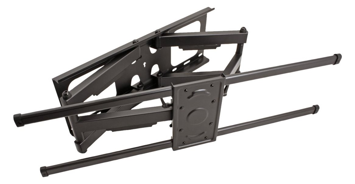 VALUE Befestigungskit (Wandmontage) für Flachbildschirm - Eisen - Schwarz - Bildschirmgröße: 127-228.6 cm (50-90)