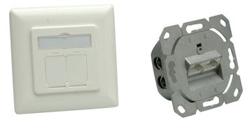VALUE Dose - Anschlussdose, Unterputz - RJ-45 X 2 von LumaTech