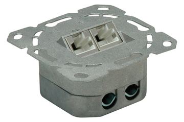 VALUE Dose - Anschlussdose, Unterputz - RJ-45 X 2 von LumaTech