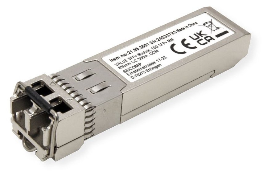 VALUE Generisches SFP+, LC, 10G Multimode, DDM - VALUE SFP+ Modul (MiniGBIC) SX/LC - 10G