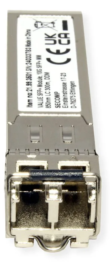 VALUE Generisches SFP+, LC, 10G Multimode, DDM - VALUE SFP+ Modul (MiniGBIC) SX/LC - 10G, Ansicht 3