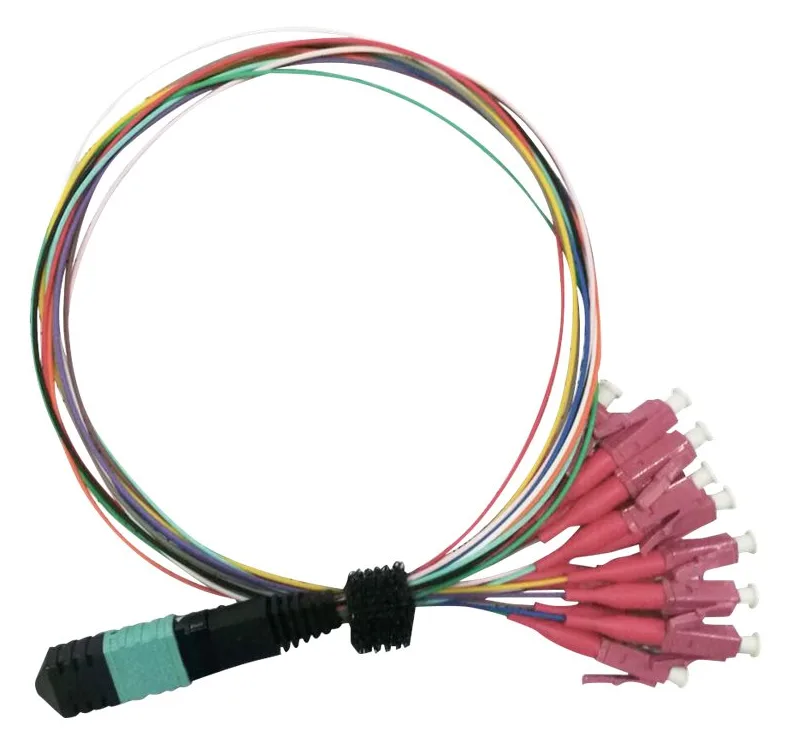 VALUE Kabelpeitsche - MPO (M) zu LC (M) - 2 m, Ansicht 4