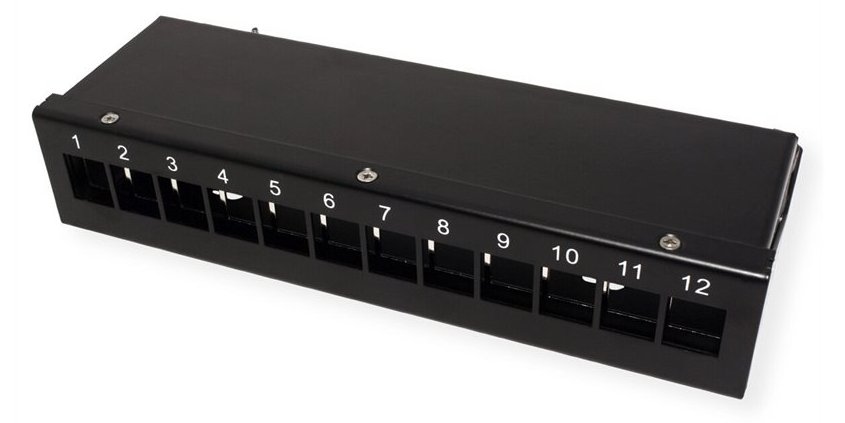 VALUE Keystone Module Frame - Patchpanel (Blindblech)