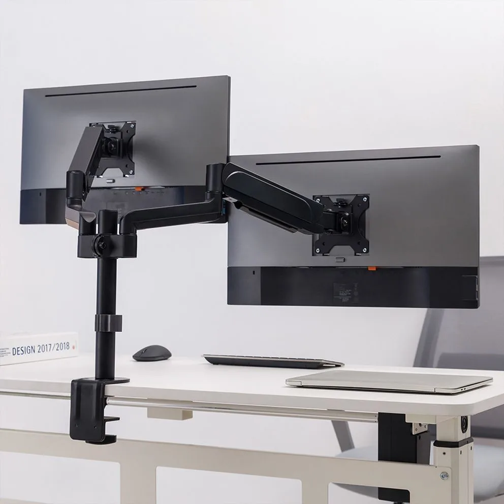 VALUE LCD-Dual-Arm Tisch-Traegerstange federgestützt, Ansicht 3