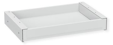 VALUE Mittelgroße Untertisch-Schublade 420x470mm weiß von LumaTech