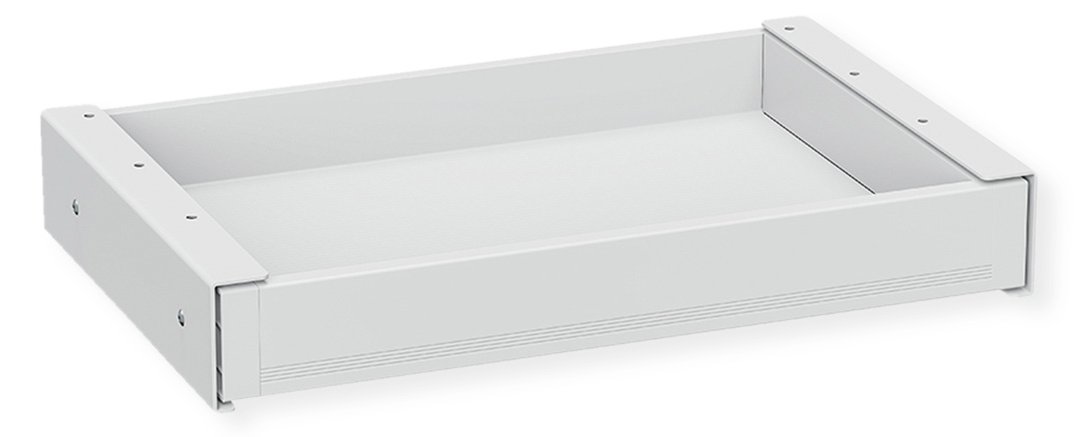 VALUE Mittelgroße Untertisch-Schublade 420x470mm weiß