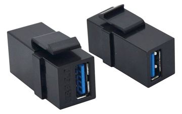 VALUE Modulare Eingabe - USB 3.0 Type A - Schwarz von LumaTech