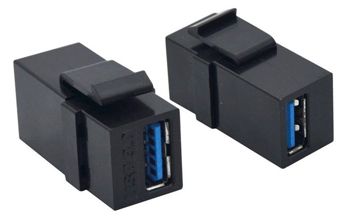 VALUE Modulare Eingabe - USB 3.0 Type A - Schwarz