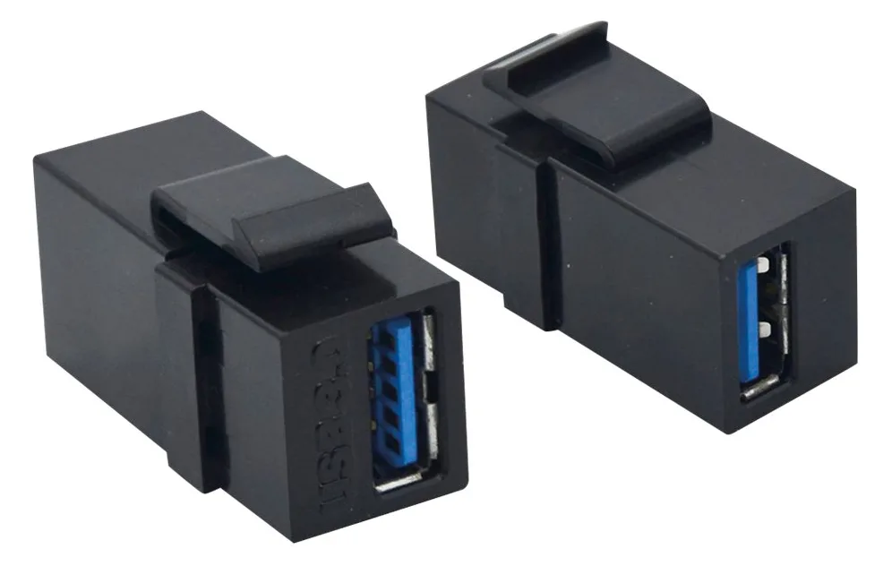 VALUE Modulare Eingabe - USB 3.0 Type A - Schwarz, Ansicht 3