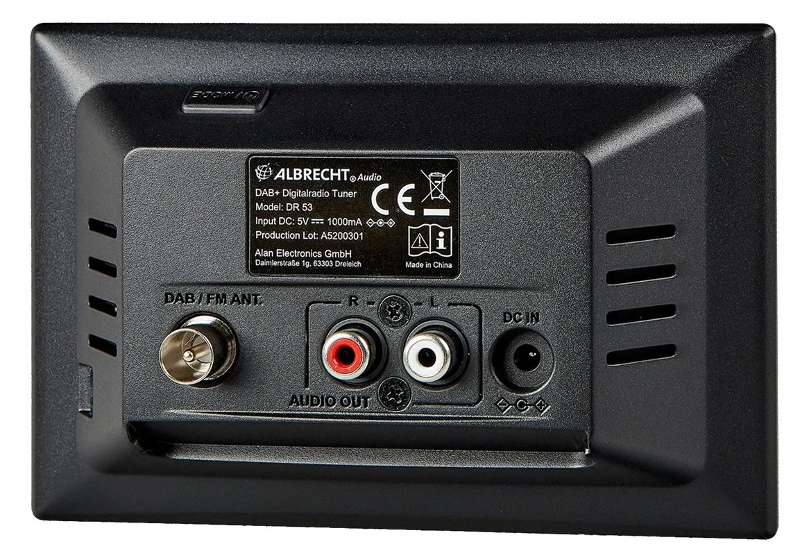 ALAN Albrecht DR 53 - DAB-Radiotuner, Ansicht 5