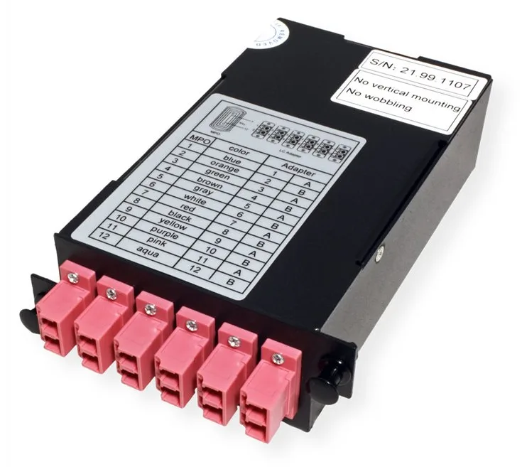 VALUE MPO Module - MPO-Glasfaseroptikkassette, Ansicht 3
