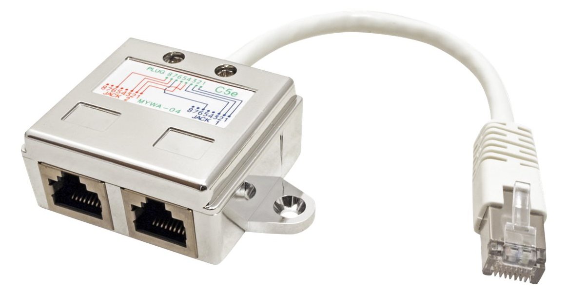 VALUE Netzwerkadapter - RJ-45 (M) zu RJ-45 (W)
