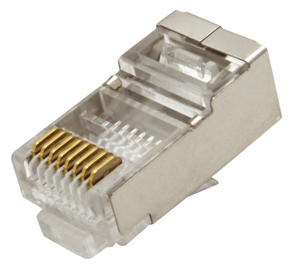 VALUE Netzwerkanschluss - RJ-45 (M) - STP - CAT 5e (Packung mit 10) von LumaTech