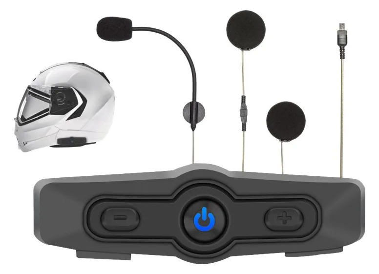 Albrecht BPA 400 - Headset - am Helm angebracht, Ansicht 4