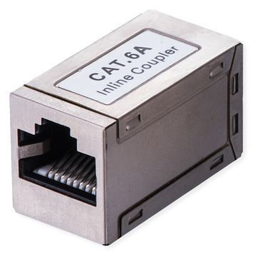 VALUE RJ45 Kupplung Kat.6A geschirmt von LumaTech