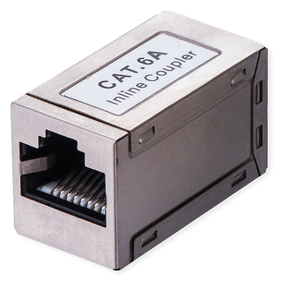 VALUE RJ45 Kupplung Kat.6A geschirmt