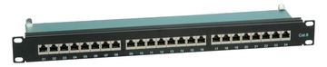 VALUE Roline Value - Patch Panel - CAT 6 - STP - RJ-45 X 24 - Schwarz - 48.3 cm (19) von LumaTech