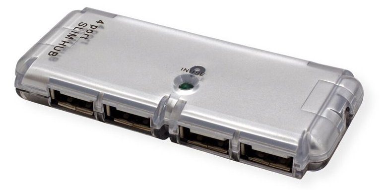 VALUE Secomp VALUE USB 2.0 Notebook Hub - Hub - 4 x USB