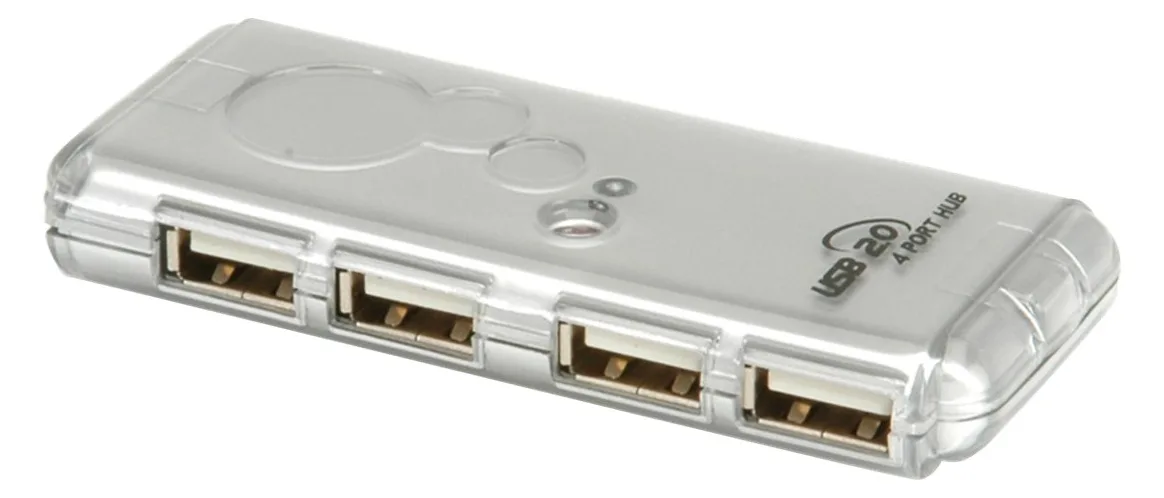 VALUE Secomp VALUE USB 2.0 Notebook Hub - Hub - 4 x USB, Ansicht 3
