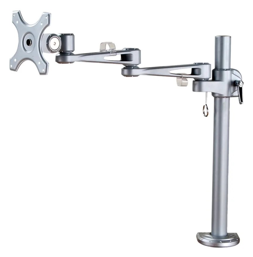 VALUE Single LCD Monitor Arm - Befestigungskit (C-Klammer, Gelenkarm mit 5 Drehpunkten), Ansicht 3