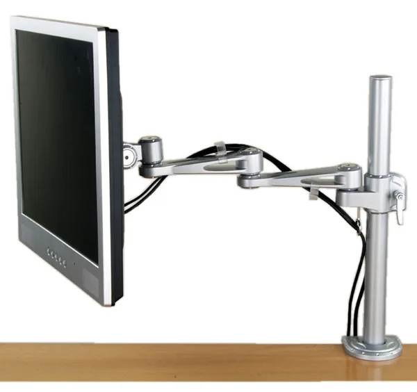 VALUE Single LCD Monitor Arm - Befestigungskit (C-Klammer, Gelenkarm mit 5 Drehpunkten), Ansicht 4