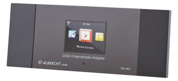 Albrecht DR 463 - Netzwerktuner - Dunkelgrau von LumaTech