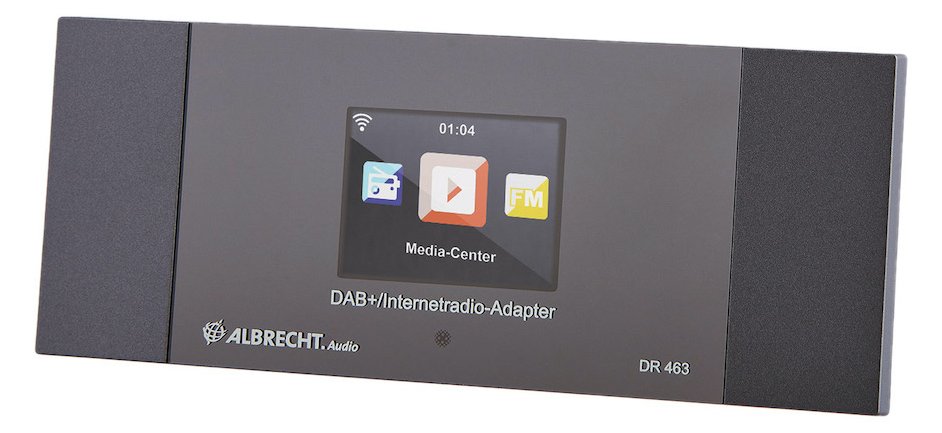 Albrecht DR 463 - Netzwerktuner - Dunkelgrau