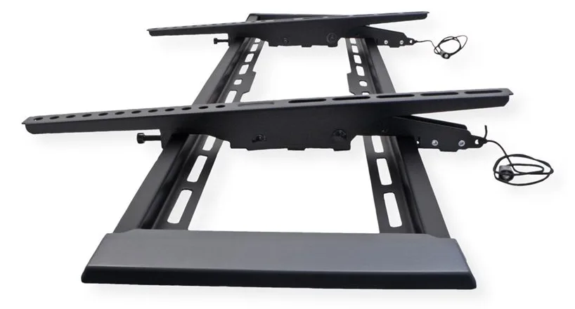 VALUE Superslim TV-Wandhalterung neigbar<228.6cm 90''<75kg, Ansicht 4