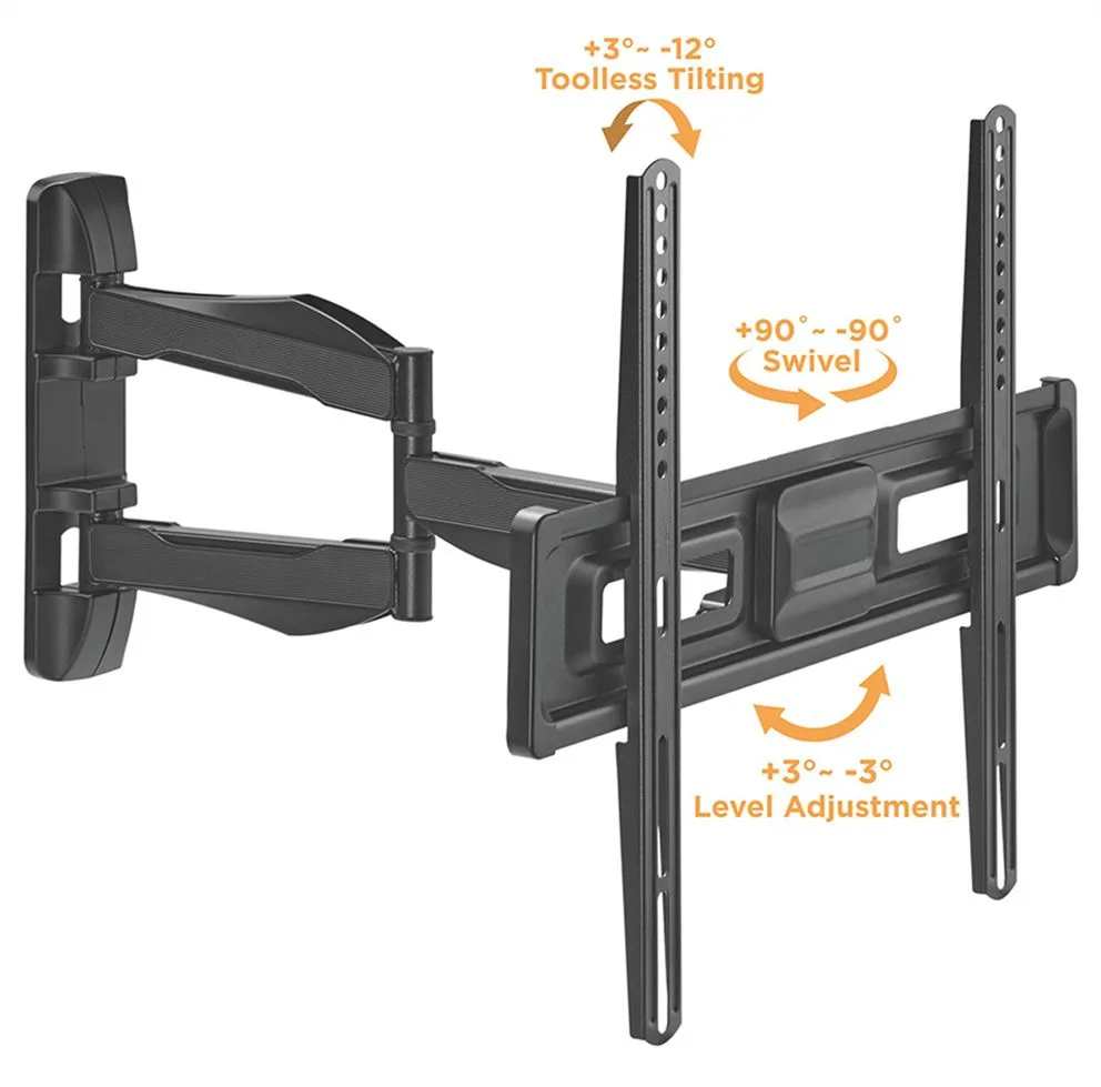 VALUE TV-Wandhalterung flexibel elegant max. 35 kg schwarz, Ansicht 2