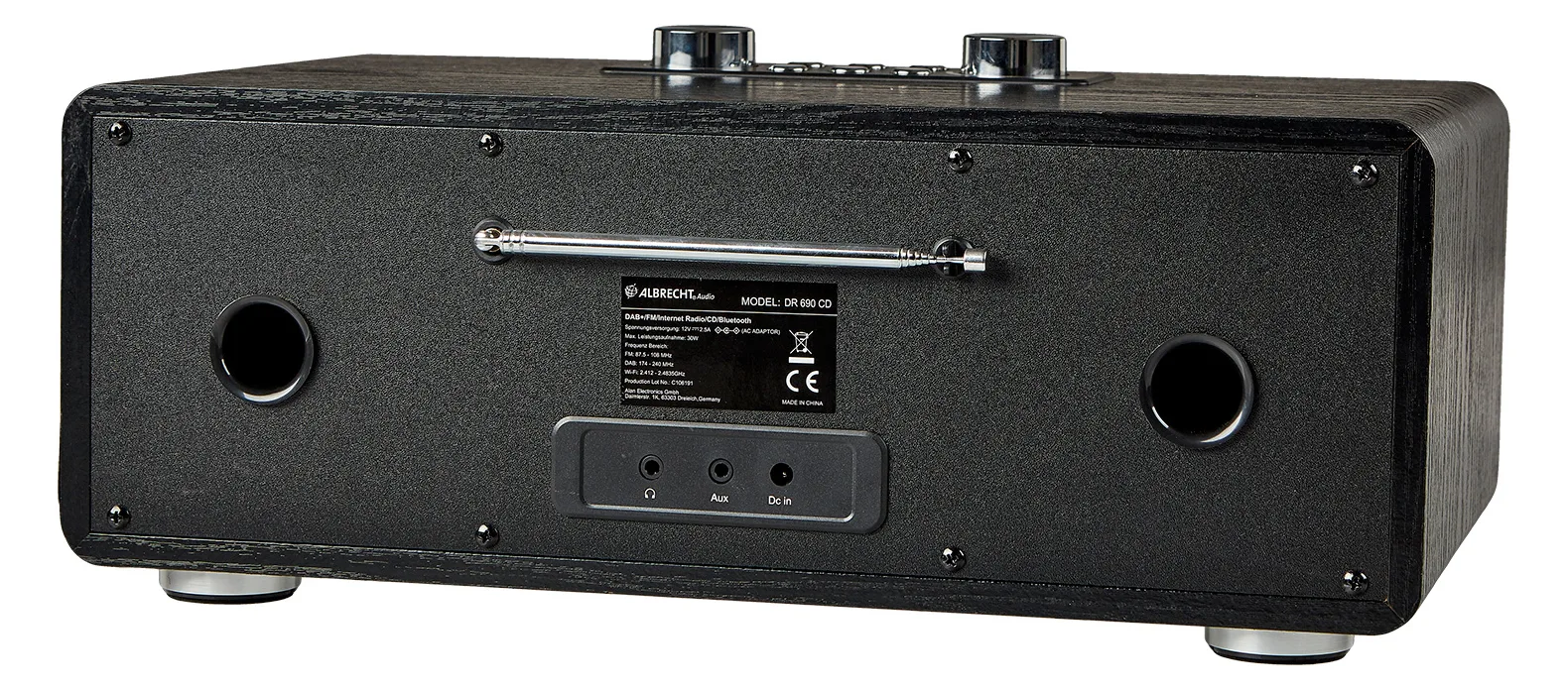 Albrecht DR 690 CD - Audiosystem - 2 x 10 Watt, Ansicht 2