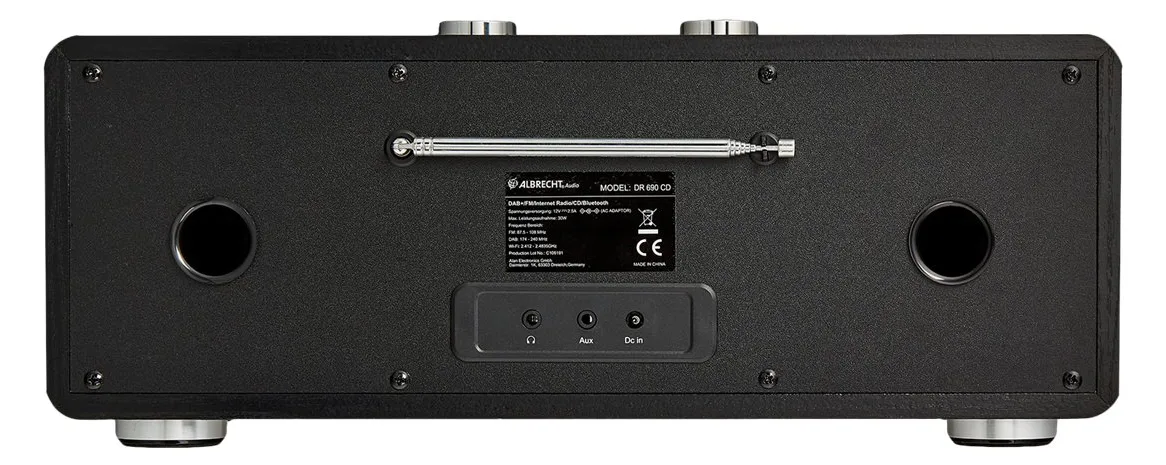 Albrecht DR 690 CD - Audiosystem - 2 x 10 Watt, Ansicht 3
