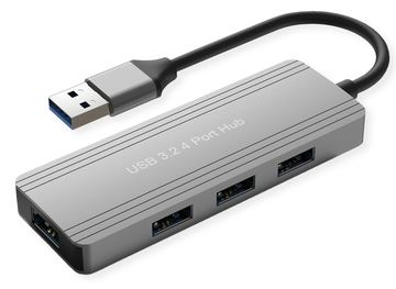 VALUE USB3.2 Gen1 Hub 4x Typ A St. 4x Bu von LumaTech