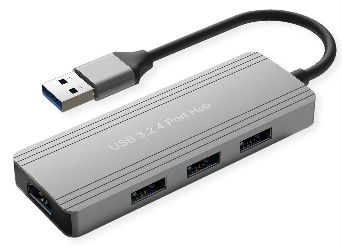 VALUE USB3.2 Gen1 Hub 4x Typ A St. 4x Bu