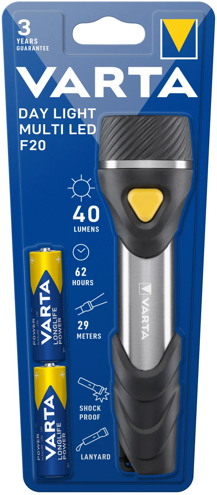 Varta Day Light Multi LED F20 - Taschenlampe, Ansicht 4