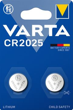 Varta Electronics - Batterie 2 x CR2025 - Li von LumaTech