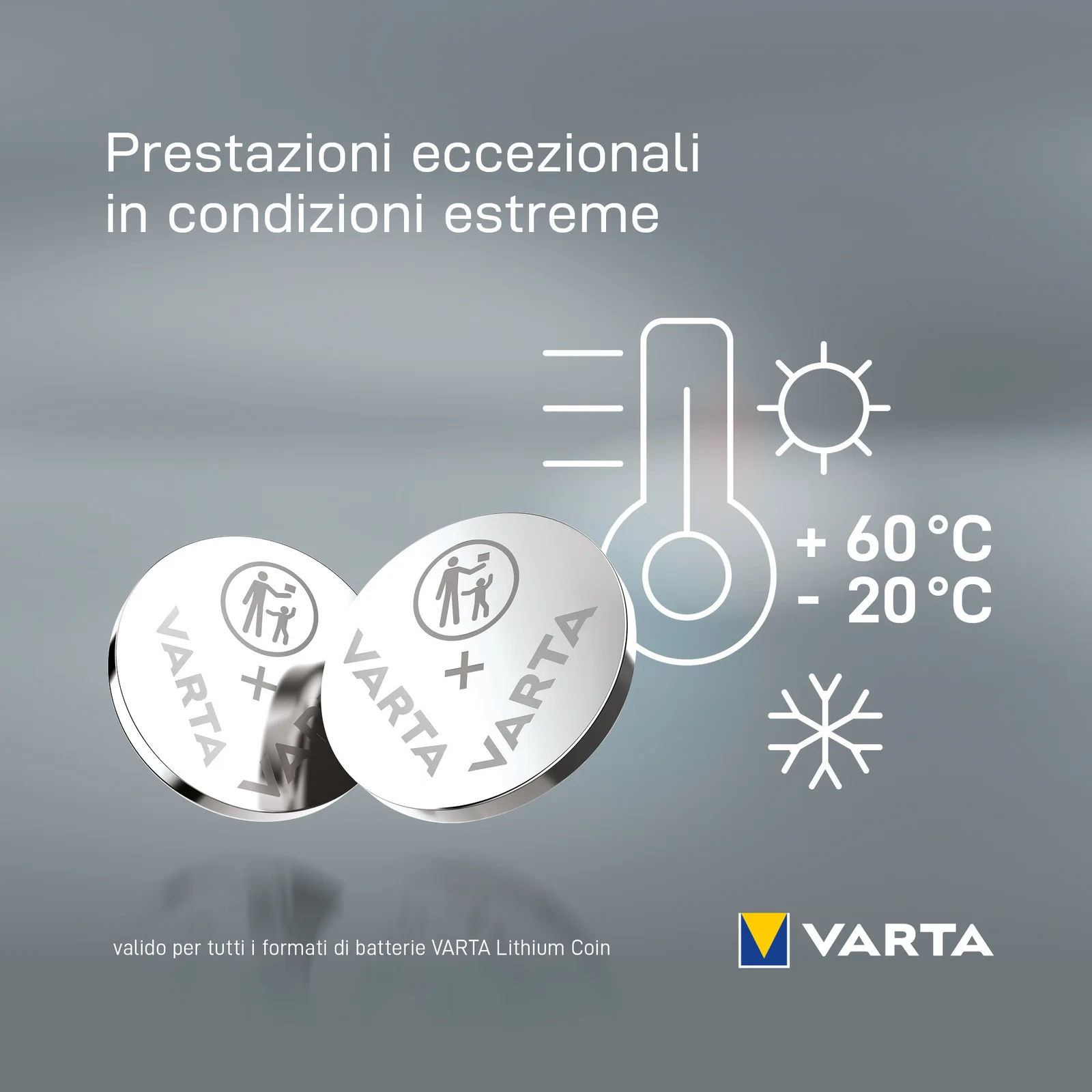Varta Electronics - Batterie 2 x CR2025 - Li, Ansicht 3