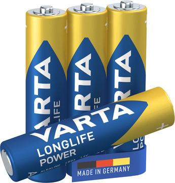 Varta High Energy - Batterie 4 x AAA - Alkalisch von LumaTech