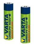 Varta Longlife - Batterie 2 x AAA - NiMH - (wiederaufladbar), Ansicht 3