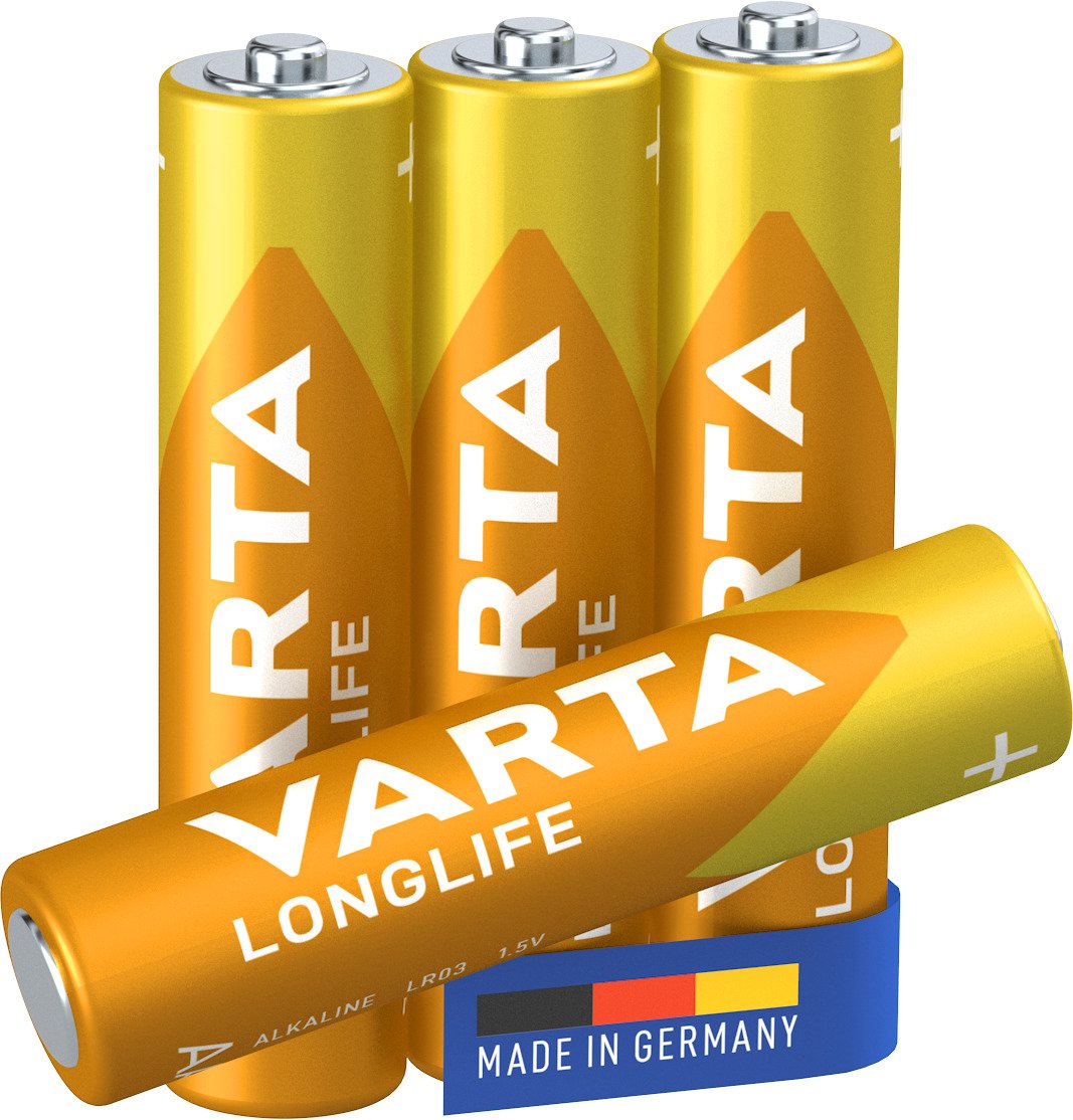 Varta Longlife Extra - Batterie 4 x AAA / LR03