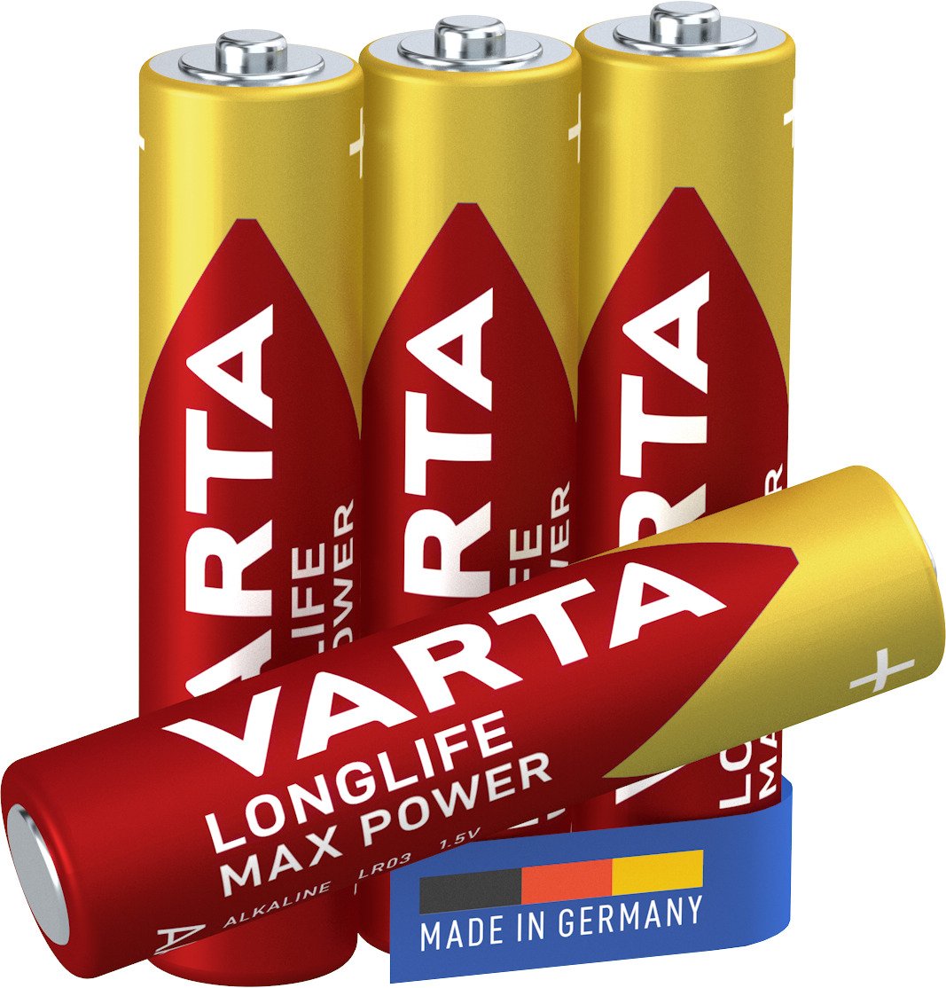 Varta Longlife Max Power 4703 - Batterie 4 x AAA