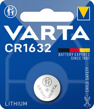 Varta Professional - Batterie CR1632 - Li - 140 von LumaTech