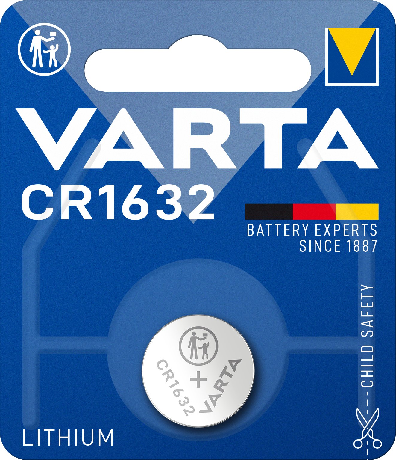 Varta Professional - Batterie CR1632 - Li - 140