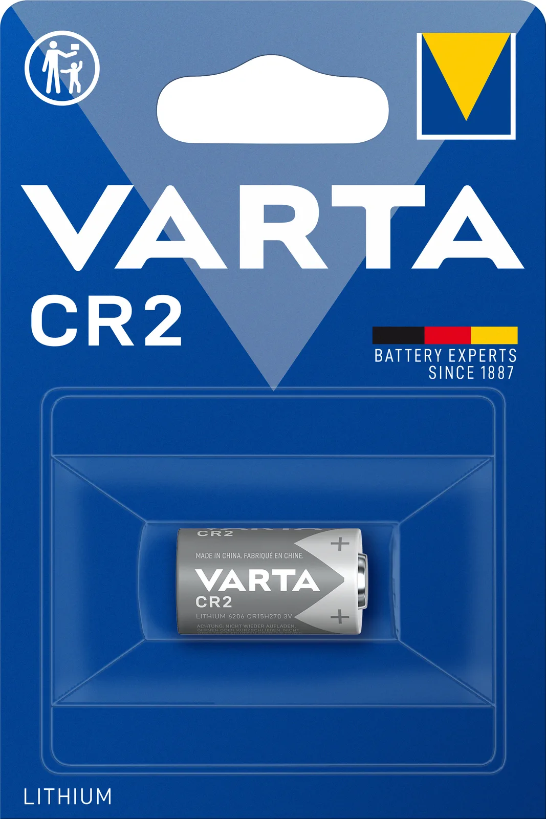 Varta Professional - Kamerabatterie CR2 - Li, Ansicht 2