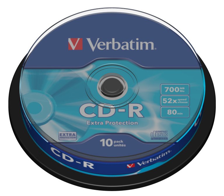 Verbatim 10 x CD-R - 700 MB (80 Min) 52x