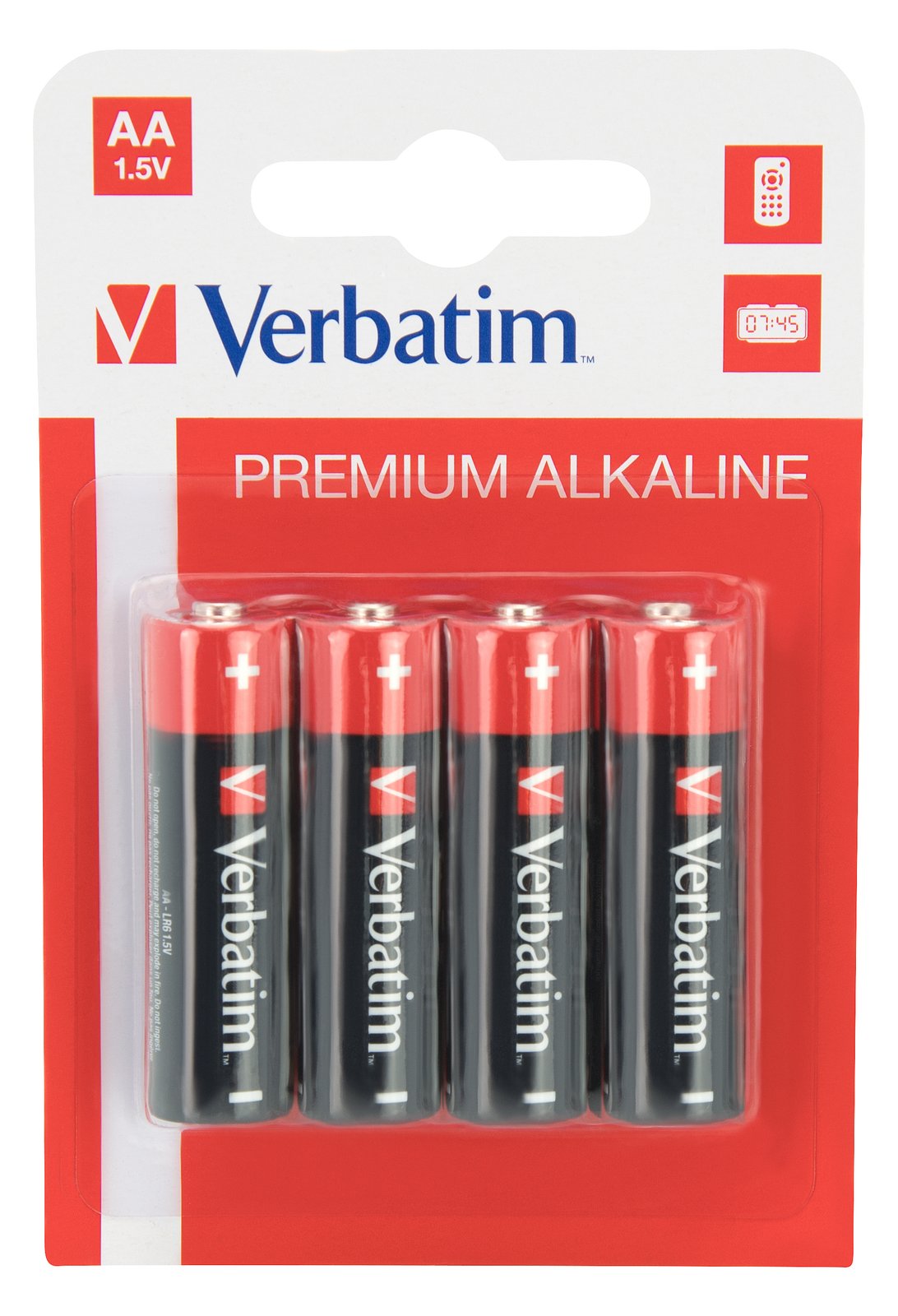 Verbatim Batterie 4 x AA-Typ - Alkalisch