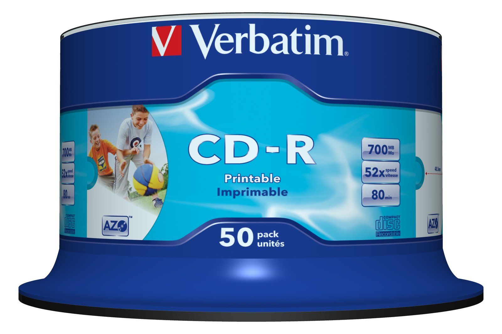 Verbatim DataLifePlus - 50 x CD-R - 700 MB 52x