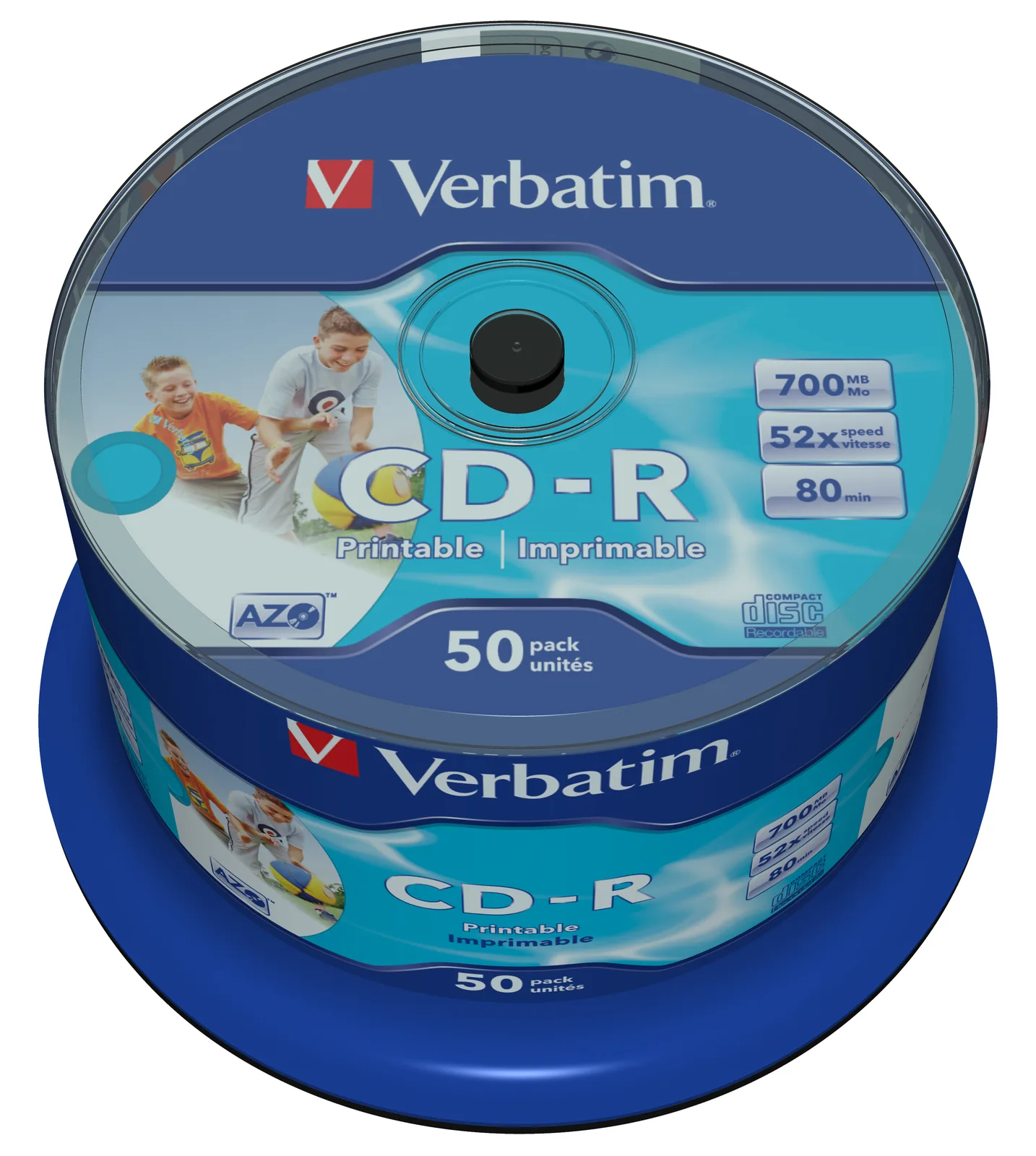 Verbatim DataLifePlus - 50 x CD-R - 700 MB 52x, Ansicht 2